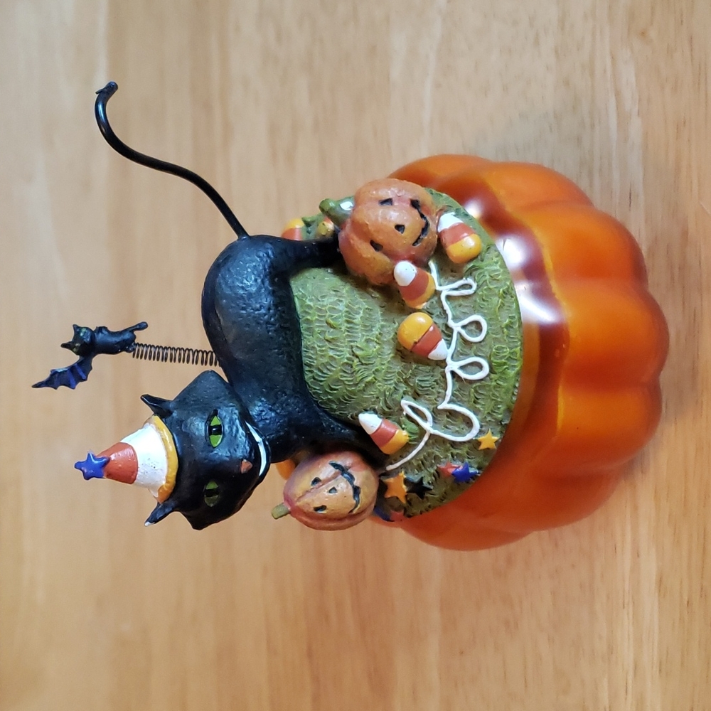 Halloween Cat Candle